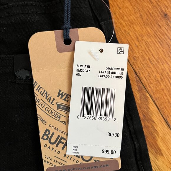 Buffalo David Bitton Black Jeans - NWT - Picture 4 of 4